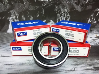 ตลับลูกปืนเม็ดกลมร่องลึก SKF 6005-2RSH/C3 ฝายาง