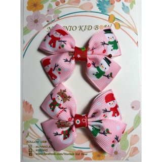 Christmas cute little bow/pair