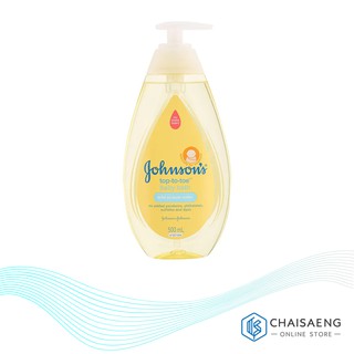 Johnsons จอห์นสัน สบู่เหลวอาบน้ำสระผม Top to toe ขนาด 500 มล.