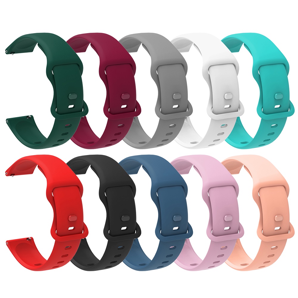 สายนาฬิกาซิลิโคนสําหรับ Amazfit Active / Active 2 สายรัดข้อมือทดแทน - รูปที่ 2