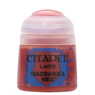 Citadel : LAYER: WAZDAKKA RED (12ML) สีอะคริลิคสำหรับทาโมเดล