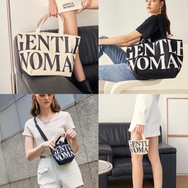 [พร้อมส่ง] กระเป๋า GENTLEWOMAN ของแท้ GW Canvas Tote Bag