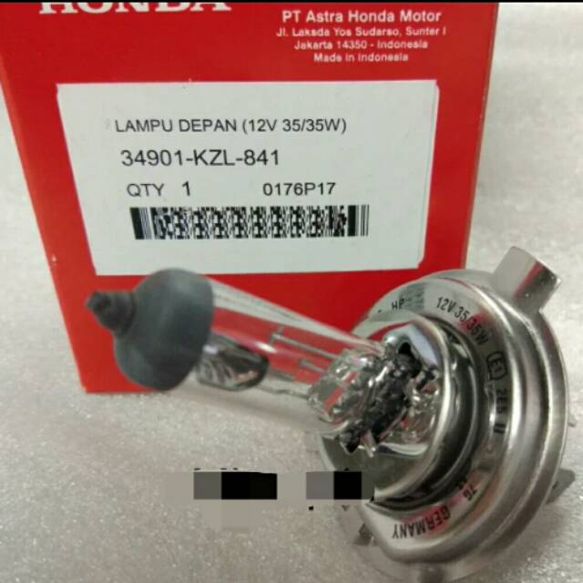 ฝาปิดหลอดไฟหน้า HONDA AM Scoopy F1 FI ดั้งเดิม 34901-KZL-841 34901KZL841