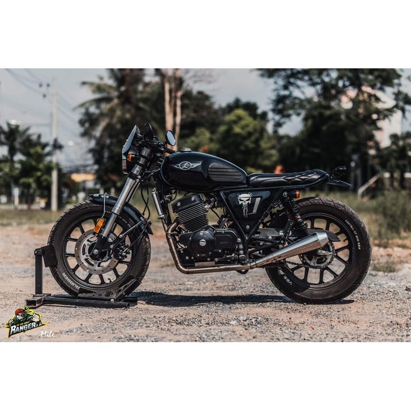 ท่อคู่ทรงยาวเมกาโฟน สำหรับ GPX 250 TWIN