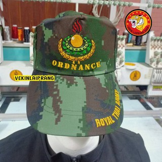 หมวกแก๊ปทหาร เหล่าสรรพาวุธ (ORDNANCE) ลายพราง *ขนาดฟรีไซส์ปรับขนาดด้านหลังได้ ราคาลดพิเศษ***