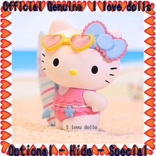 กล่องสุ่ม ตุ๊กตาฟิกเกอร์ Sanrio South Sea Island น่ารัก [ของแท้]