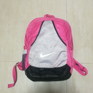 กระเป๋าเป้ nike สีชมพูเทา