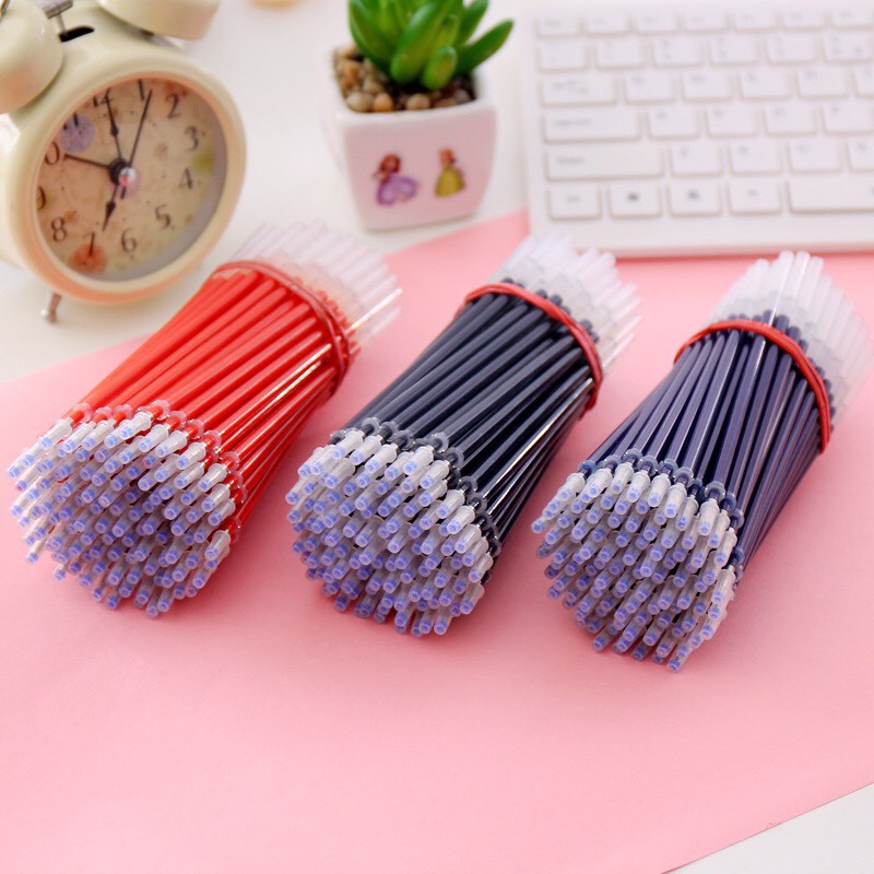 Pens & Inks 1 บาท ไส้ปากกาเจล ขนาดหัว0.5,0,38มม ปากกาเจล 1บาทเท่านั้น(ราคาต่อแท่ง) Stationery