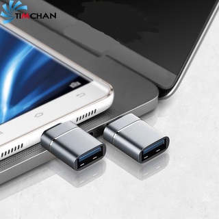 อะแดปเตอร์แปลง OTG Type C เป็น USB 3.0 สําหรับอะแดปเตอร์ Type C เชื่อมต่อดิสก์ U 1 ชิ้น