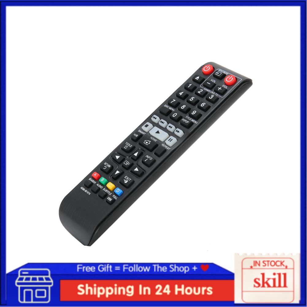 ทักษะรีโมทคอนโทรล AK59‐00167A สําหรับ Samsung Blu-ray TV BD‐J6300 BD‐F7500 BD‐J7500 BD‐C7900 BD‐C550