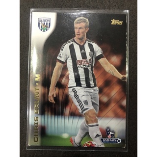 2015-16 Topps Premier Gold Soccer Cards West Bromwich Albion