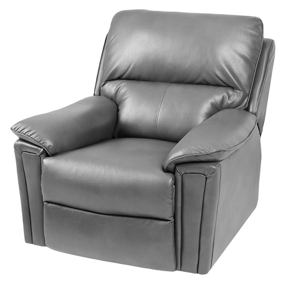 เก้าอี้พักผ่อน RECLINER FURDINI WARM SX-80051-1 สีเทา เฟอร์นิเจอร์ห้องนั่งเล่น เฟอร์นิเจอร์และของแต่งบ้าน RECLINER FURDI