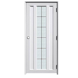 Interior door UPVC DOOR SET ECO-DOOR GC3 80X200CM WHITE Door frame Door window ประตูภายใน ชุดประตูภายในUPVC ECO-DOOR GC3