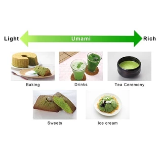 อุจิ มัทฉะ (ชาเขียวผงบดละเอียด) 100% Uji Matcha Genji Monogatari (ซื้อ 4 แพ็ค แถมฟรี 1 แพ็ค)(ซื้อ 10 แพ็ค แถมฟรี 3 แพ็ค)