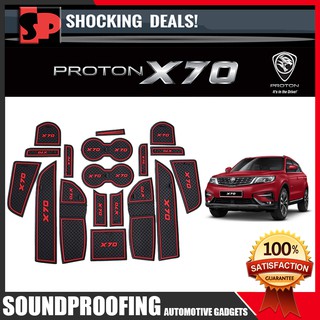 แผ่นรองช่องภายในรถยนต์ สําหรับ Proton X70