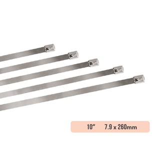 PK Cable Ties Stainless Steel 10"- 33"