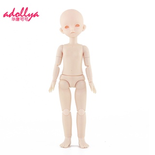 Adollya ตุ๊กตา BJD 1/6 28 ซม. หัวตุ๊กตา กล้ามเนื้อ สีขาว และตุ๊กตาเปลือย ของขวัญแฟชั่น ของเล่น สําหรับเด็กผู้หญิง