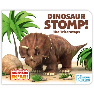 (พร้อมส่ง NEW BOOK) DINOSAUR STOMP! THE TRICERATOPS (THE WORLD OF DINOSAUR ROAR!) (BB)