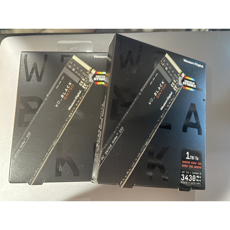 WD BLACK SN750 1TB ของใหม่ไม่แกะกล่อง