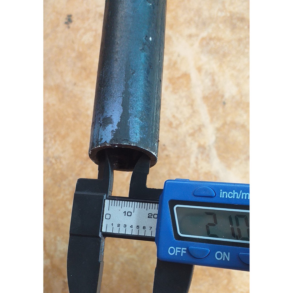 ท่่อเหล็กไม่มีตะเข็บ OD 26.7mm. ID 21mm (7/8″) เหล็กแป๊ป API ไม่มีตะเข็บเหล็กแข็ง ขนาดรูใน ID 21 mm บูส แกนเพลา ราคา ถูกที่สุด ดีลบีเคเค แกลเลอรีภาพที่ 2