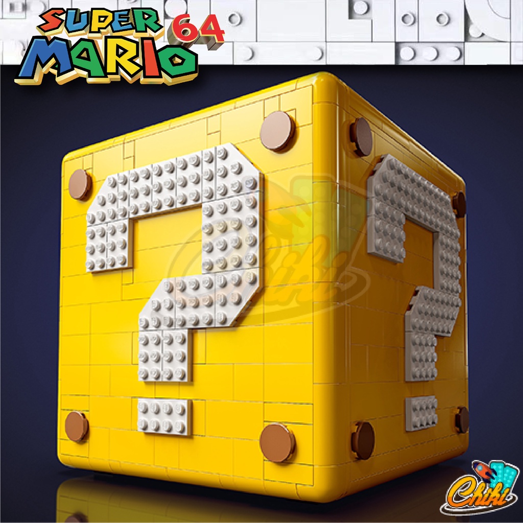 ตัวต่อเลโก้ ซุปเปอร์มาริโอ้ เควสชั่นมาร์ค บล็อก Super Mario 64 Question ...