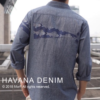 HAVANA DENIM เสื้อเชิ้ต ยีนส์