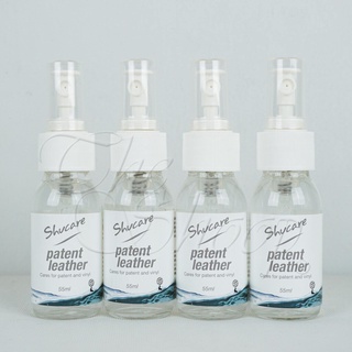 Shucare Patent Leather 55 ml. สเปรย์ทำความสะอาดและเคลือบเงาหนังแก้ว หนังมัน PU PVC ช่วยในการบำรุง พร้อมให้ความเงางามส...