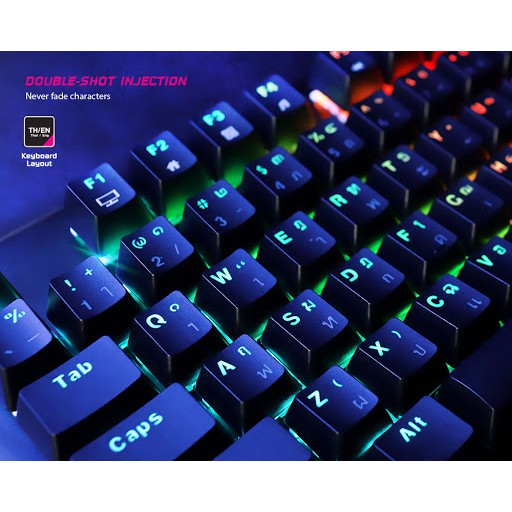 (พรีออเดอร์) NUBWO X30 TERMINATOR RGB Mechanical Gaming Keyboard คีย์บอร์ดเกมมิ่ง - ดำ NaUO