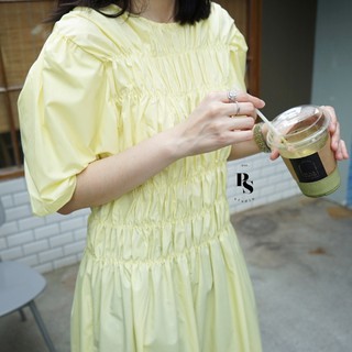 Psj.studiobkk - Coney dress เดรสยาวสไตล์เกาหลี