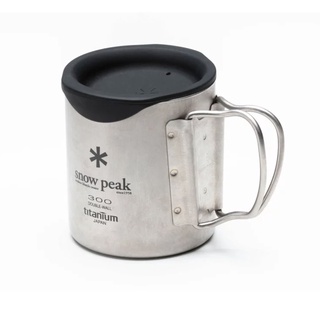 Snow Peak Double mug 300ml silicone lid  ฝาปิดซิลิโคน