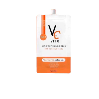 VC Vit C Whitening Cream วีซี วิตซี ไวท์เทนนิ่ง ครีม ( แบบซอง)