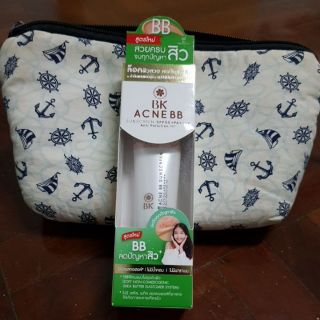 BK ACNE BB SUNSCREEN SPF50+ PA++++ Anti Pollution 30 g ของแท้