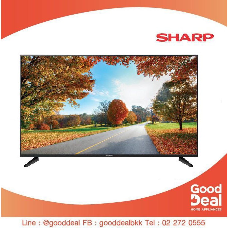 SHARP SMART TV FHD LED (40") ชาร์ป สมาร์ท แอลอีดีทีวี ฟูลเอชดี ขนาด 40 นิ้ว รุ่น 2T-C40CE1X