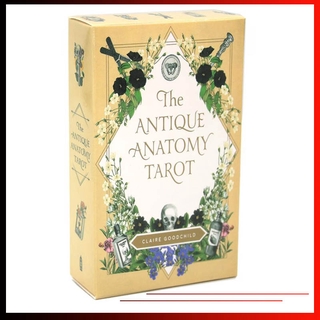 ผ้าใบสไตล์โบราณ 78 แผ่น The Antique Anatomy Tarot