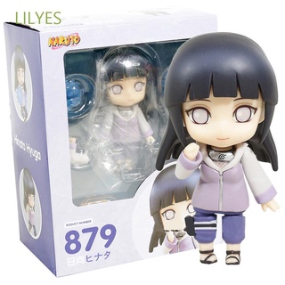 Lilyes โมเดลฟิกเกอร์รูปการ์ตูน Naruto Shippude #879 Hinata Hyuga Doll Q ของเล่นสําหรับเด็ก