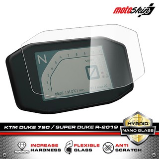 ฟิล์ม Plexiglass กันรอยหน้าปัด KTM DUKE 790 / SUPER DUKE R - 2019 PLEXIGLASS Dashboard Protection Film