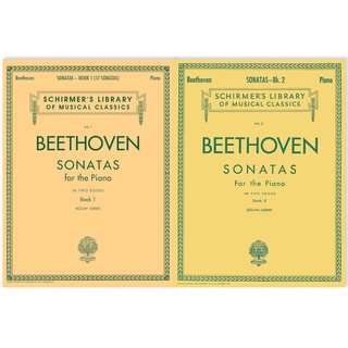 Schirmers Library of Musical Classics Beethoven Sonatas For The Piano