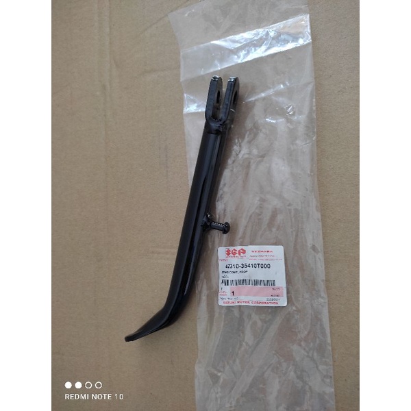 สแตนข้าง, ขาตั้งข้าง suzuki RC100, RC110 คริสตัล อะไหล่แท้ศูนย์ 42310-35410T000
