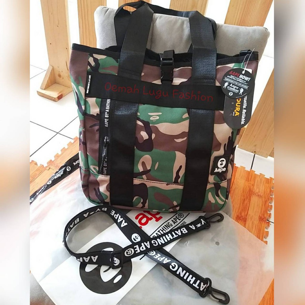 Aape Tote Bag / กระเป๋าโท้ตผู้ใหญ่ AAPE นําเข้า