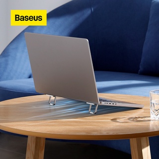 Baseus Foldable Laptop Stand Portable Notebook Support Base Holder Adjustable Riser Cooling Bracket Universal for Laptop