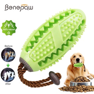 Benepaw ของเล่นแปรงสีฟัน เชือกเคี้ยว ทําความสะอาดฟัน สําหรับสัตว์เลี้ยง สุนัข