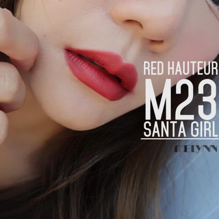 Melynn - Stunning Party MatteVelvet Lipstick M23 ลิปสติกเนื้อแมท ดีและถูก ทาปากติดแน่น ทน