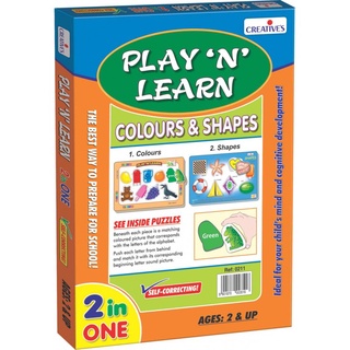 Creatives Play ‘N’ Learn Colours &amp; Shapes