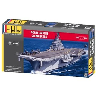 Heller Model 1/400 HL81070 PORTE-AVIONS CLEMENCEAU