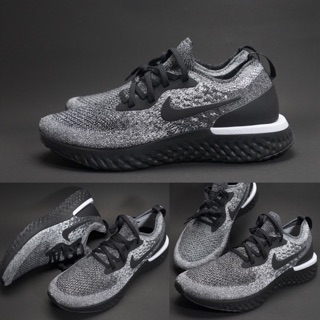 #EpicReact Flyknit พื้นดำ (AQ0067-011)
