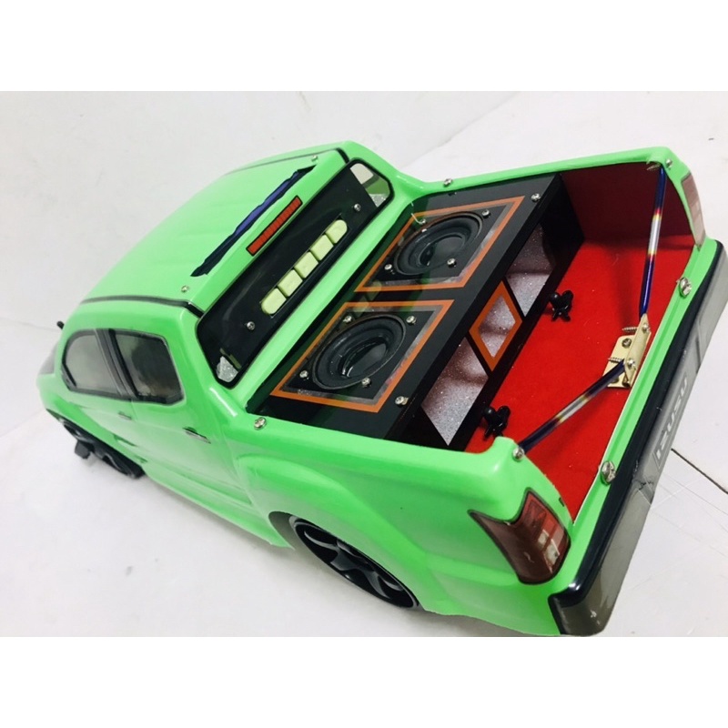 รถดิฟแต่งติดเครื่องเสียงบลูทูธสเกล 1/10 #IP565g
