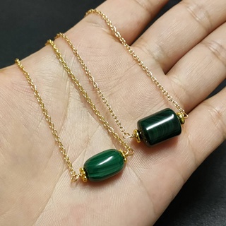 จี้หินมาลาไคต์ พร้อมสร้อย Malachite