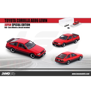 INNO64 TOYOTA AE86 LEVIN RED