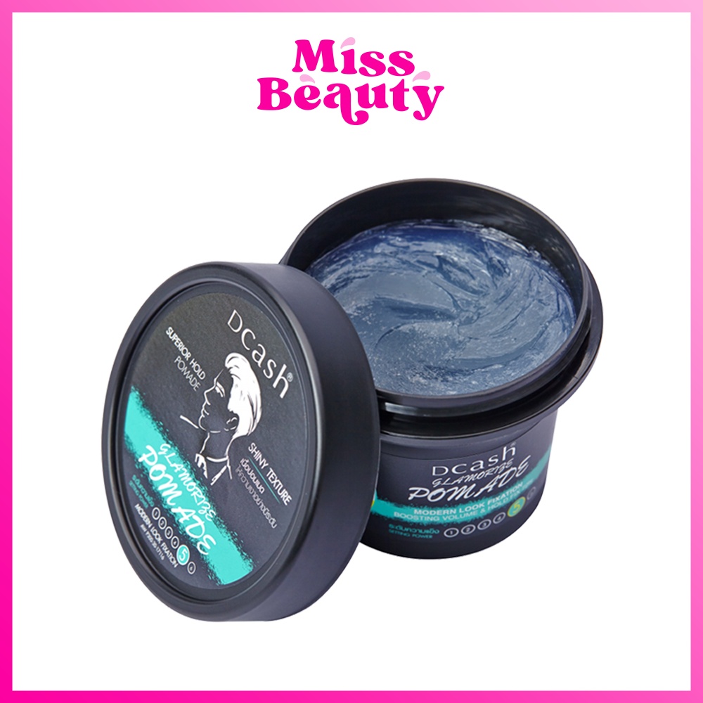DCASH GLAMORIZE POMADE 100 G. ดีแคช แกลมเมอไรซ์ ปอมเมด100 กรัม