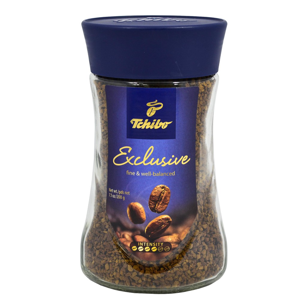 TCHIBO EXCLUSIVE FREEZE DRIED ทชิโบ เอ็กช์คลูซีฟ กาแฟสำเร็จรูป ฟรีซดราย 200g